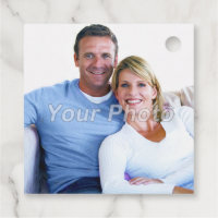 Personalized Gold 50th Wedding Anniversary Favor Tags