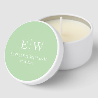 Personalized Wedding Favors Bridal Shower Party Mini Candle Favors