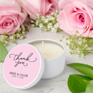 Personalized Wedding Favors Custom Shower Favor Mini Candle Favors