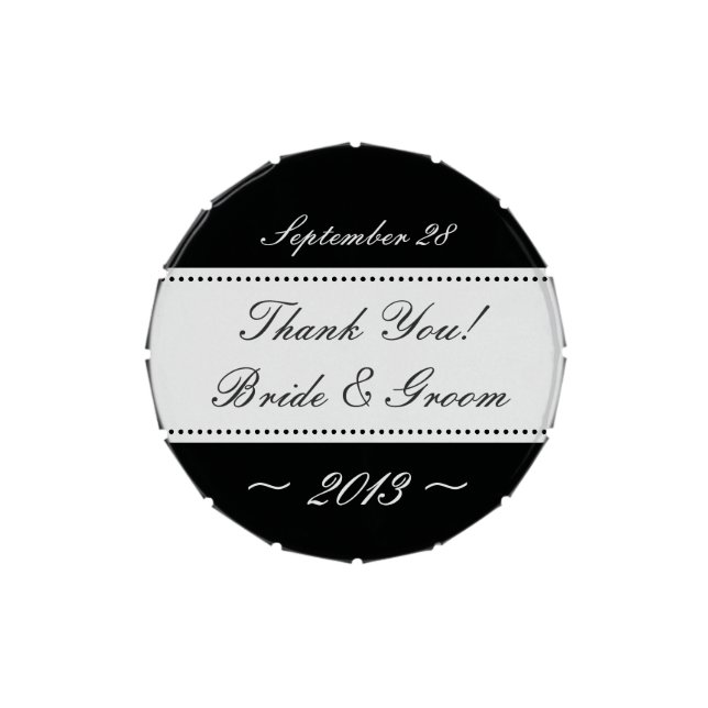 Personalized wedding favors | Vintage Candy tins (Top)