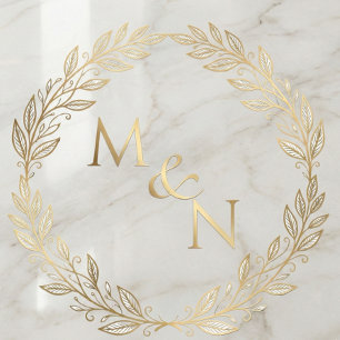 Personalized Wedding Floor Decal, Custom Names Decals