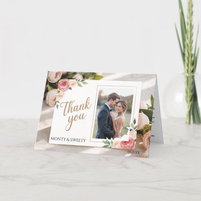 Personalized Wedding & Funeral Thank You Notes (Comfort and thanks in one #FuneralThankYou #MemorialCard)