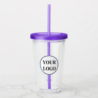 Personalized Wedding Gift Customized Idea LOGO Acrylic Tumbler
