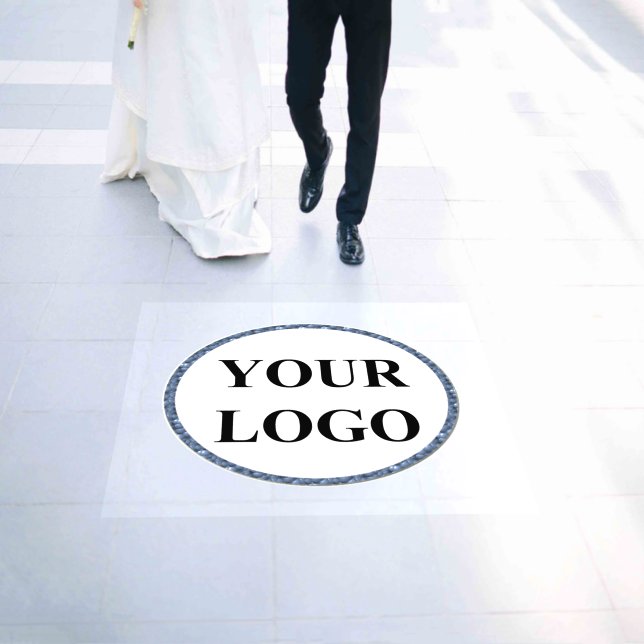 Personalized Wedding Gift Customized Idea LOGO Floor Decals (Wedding)