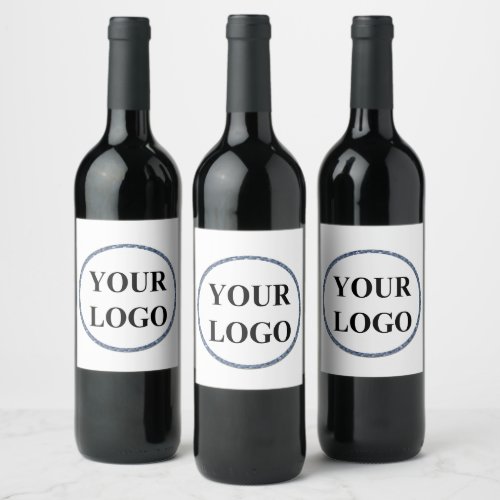 Personalized Wedding Gift Customized Idea LOGO Wine Label