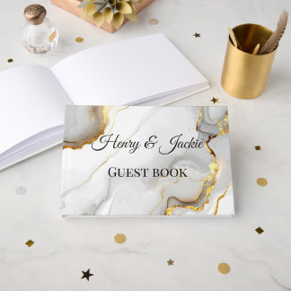 Personalized Wedding Guest Book