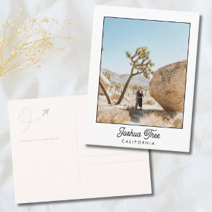 Personalized Wedding Guestbook Postcard Vertical