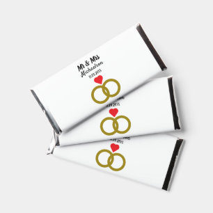 Personalized Wedding Hershey Bar Favors