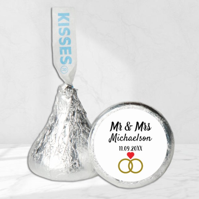 Personalized Wedding Hershey®'s Kisses® (Creator Uploaded)