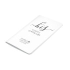 Personalized Wedding His Vows Words of Forever