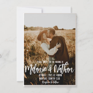 Personalized Wedding Invitation