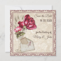 Personalized wedding invitation