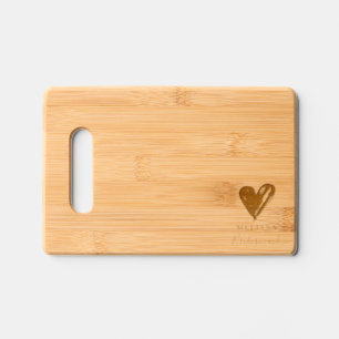 Personalized Wedding Keepsake Bridesmaid Engraved Cutting Board