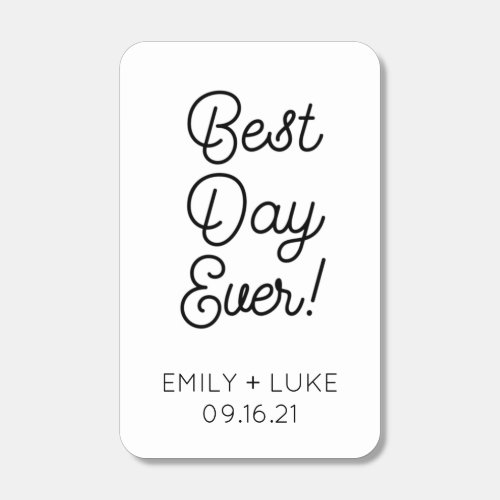 Personalized Wedding Matchbox Favors Best Day Ever Matchboxes