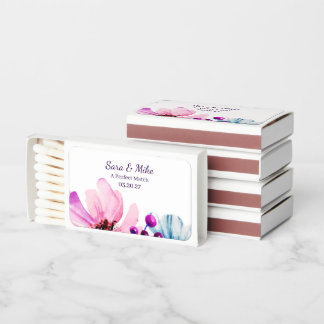 Personalized Wedding matchbox favors Matchboxes