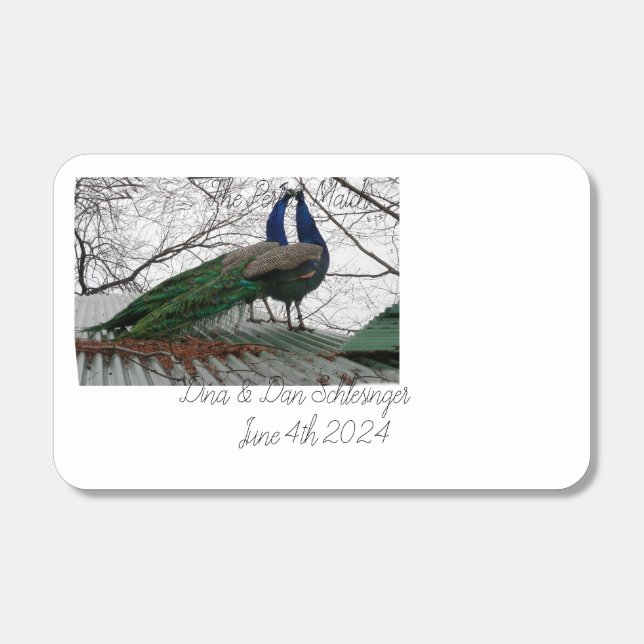 Personalized Wedding Matches - The Perfect Match (Front)