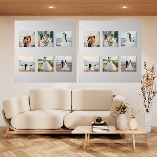 Personalized Wedding Memento Photography Keepsake Wood Photo Tile