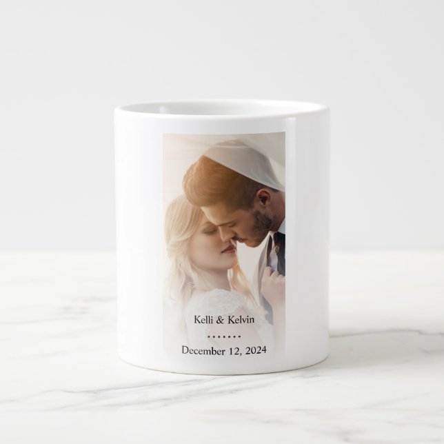 Personalized Wedding Mug (Front)