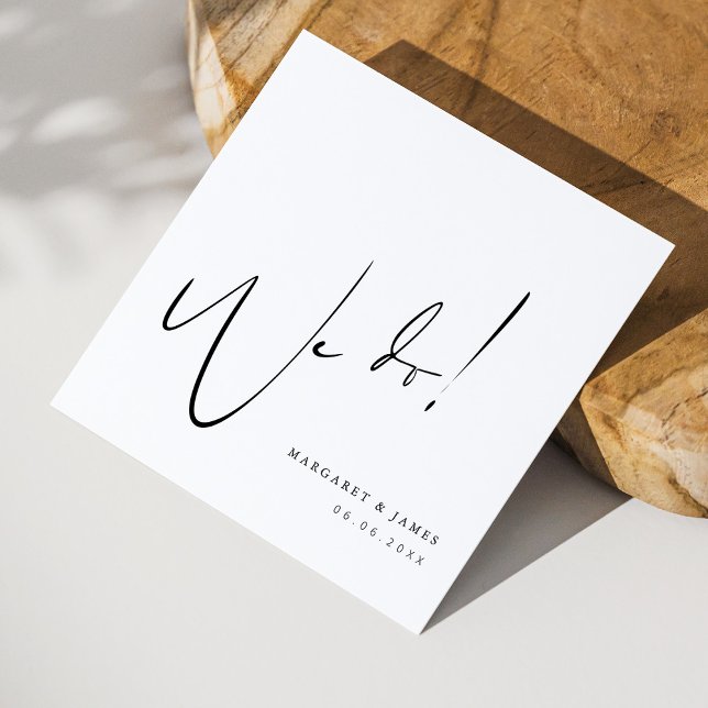 Personalized Wedding Napkins with We Do Design (Personalized Wedding Napkins with We Do Design)