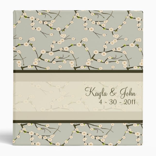 Personalized Wedding Organizer Binder (Front)