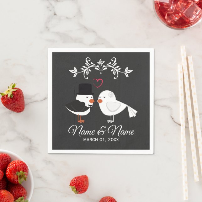 Personalized Wedding Paper Napkin (Insitu)