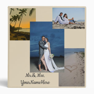 Personalized Wedding Photo Album Binder