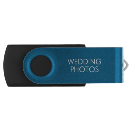 Personalized Wedding Photo Archive USB Flash Drive