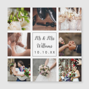 Personalized Wedding Photo Collage