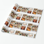 Personalized Wedding Photo Collage Wrapping Paper<br><div class="desc">Wrap your gift in memories of a special day with this photo collage featuring room for 5 of your favorite photos,  personalized with names of the bride and groom.  Great for a wedding gift or anniversary gift.</div>
