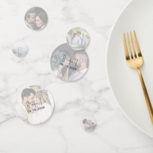 Personalized Wedding Photo Confetti