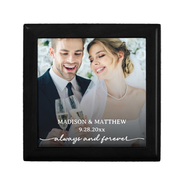 Personalized Wedding Photo Gift Box (Front)