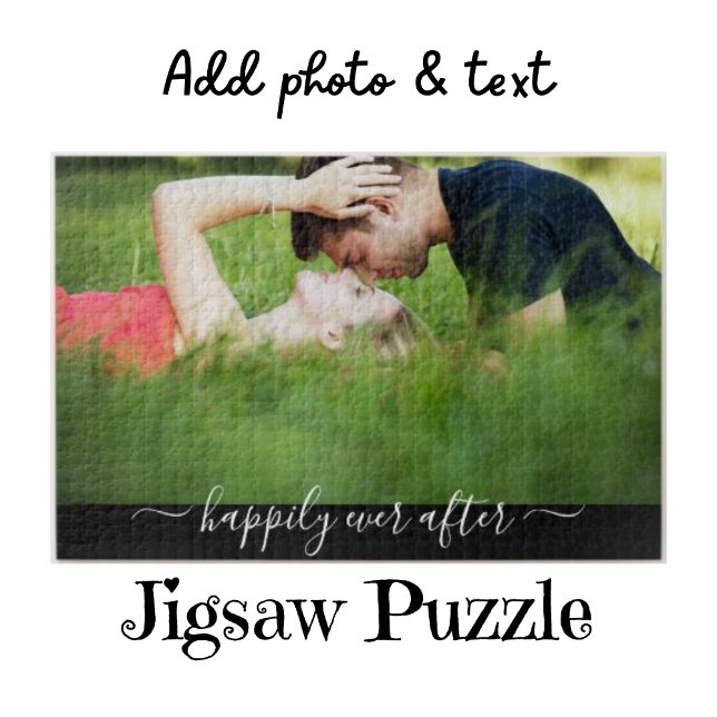 Personalized Wedding Photo Jigsaw Puzzle (Creator Uploaded)