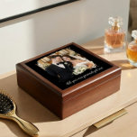 Personalized Wedding Photo Keepsake Box<br><div class="desc">Turn a favorite wedding photo into a personalized keepsake box with custom names or text. A meaningful gift for newlyweds,  anniversaries,  or couples celebrating their special day. Elegant and sentimental,  it’s designed to hold treasured memories in a beautiful custom piece.</div>