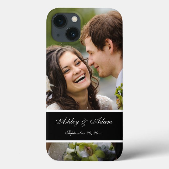 Personalized Wedding Photo Keepsake Case-Mate iPhone Case (Back)
