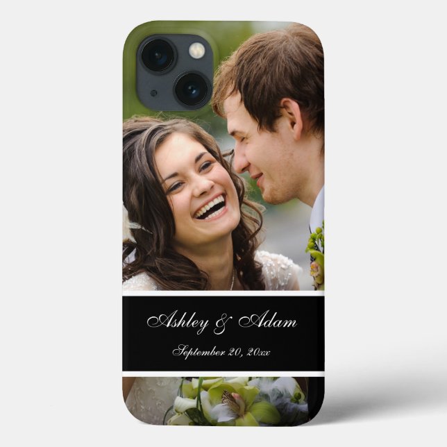 Personalized Wedding Photo Keepsake Case-Mate iPhone Case (Back)