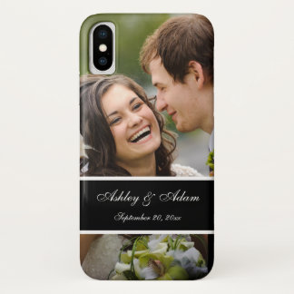 Personalized Wedding Photo Keepsake iPhone X Case