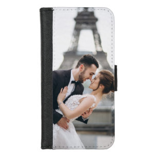 Personalized Wedding Photo Keepsake iPhone 8/7 Wallet Case