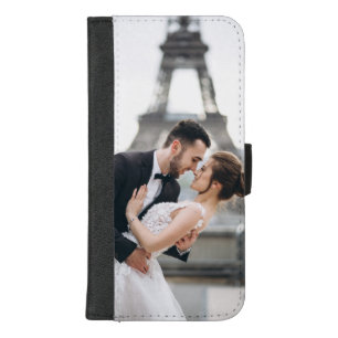 Personalized Wedding Photo Keepsake iPhone 8/7 Plus Wallet Case
