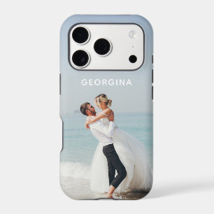 Personalized Wedding Photo & Name Iphone 18 Pro Case