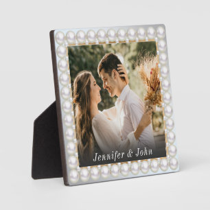 Personalized Wedding Photo Plaque
