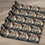Personalized Wedding Photo Script Name Wrapping Paper<br><div class="desc">Personalize with your favorite wedding photo,  featuring your name,  creating a unique memory and gift. A lovely keepsake for you to treasure! Designed by Thisisnotme©</div>