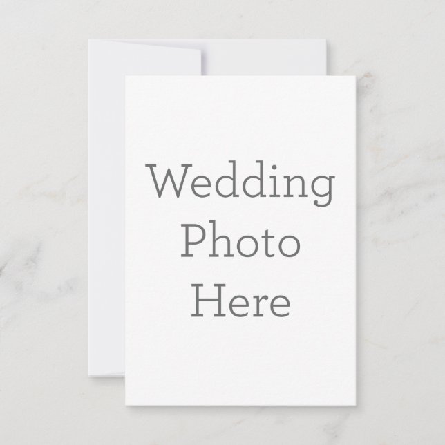 3.5" x 5" Flat Thank You Card (Front)