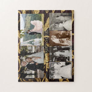 Personalized Wedding Photos Generations of Joy Jigsaw Puzzle