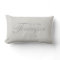 Personalized Wedding Pillow Gray