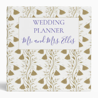 Personalized Wedding Planner Binder Mr. and Mrs.