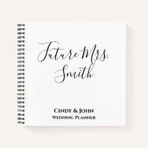 Personalized Wedding Planner Notebook