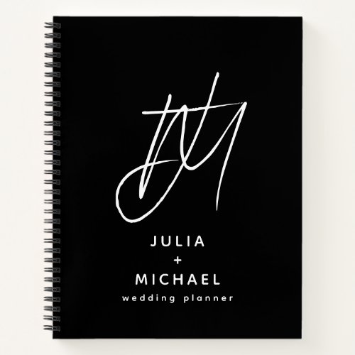 Personalized Wedding Planner Notebook Checklist