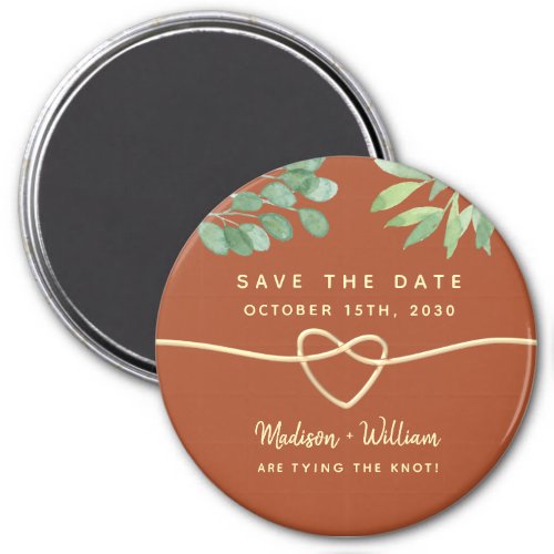 Personalized Wedding Save The Date Invitation Magnet