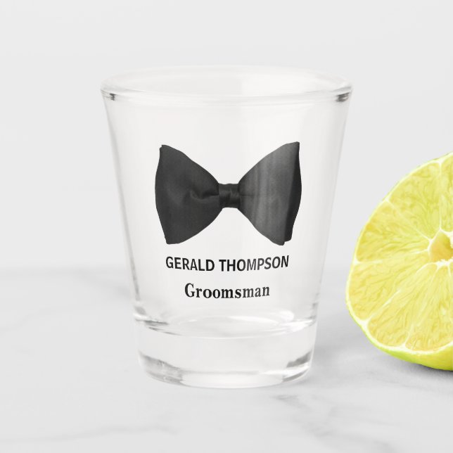 Personalized Wedding Shot Glass (Front)