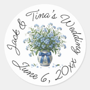 Personalized wedding stickers